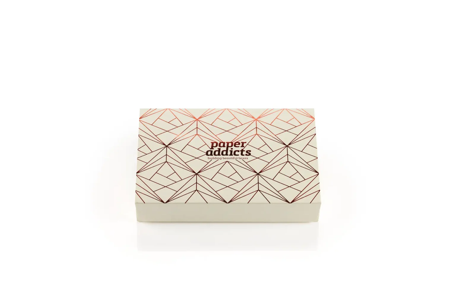 Magnetbox mit Lift Effekt im geschlossenen Zustand mit wunderbarer Heißfolienprägung