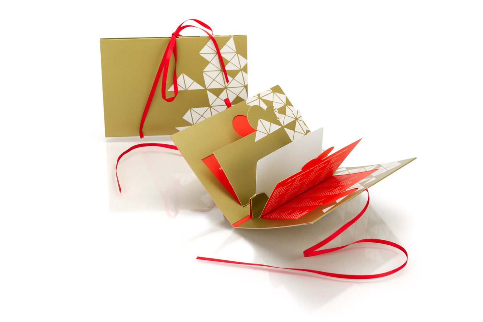 Gutscheinhülle mit Schleifenband