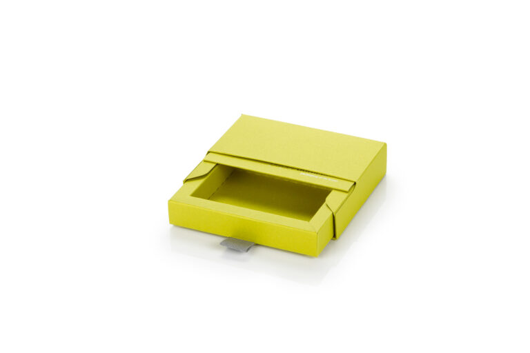 Schiebeverpackung mit Hohlkammer