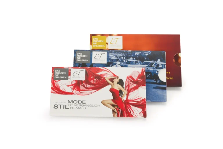 drei Schiebeschachteln