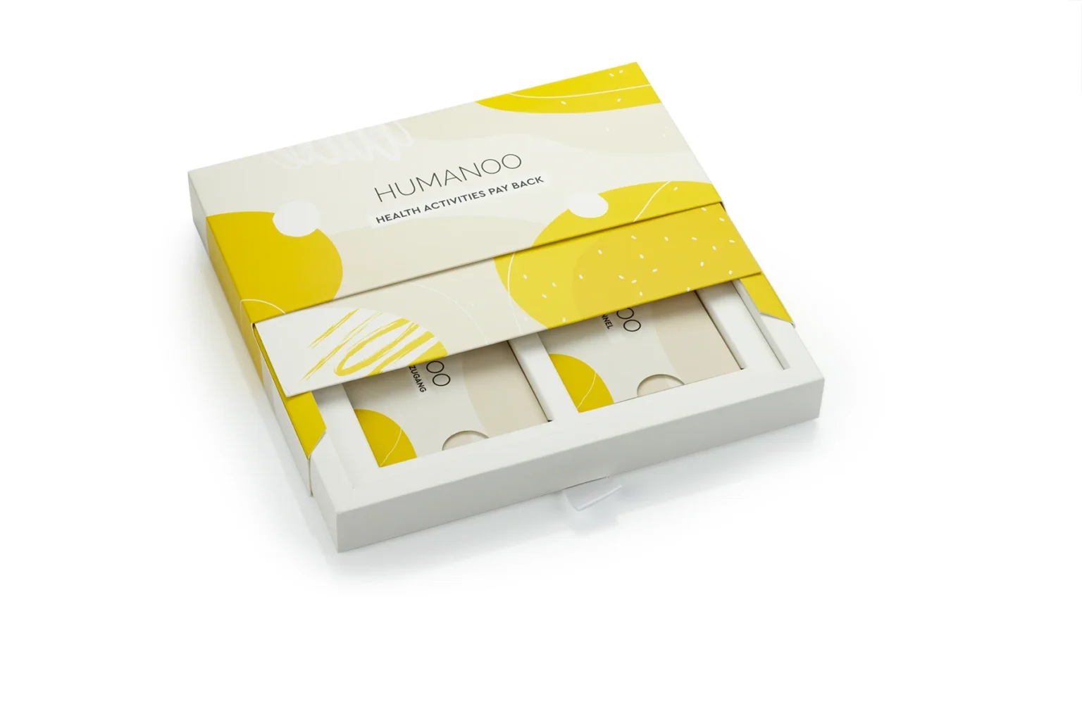 Schiebeschachtel mit weiteren Schiebeverpackungen